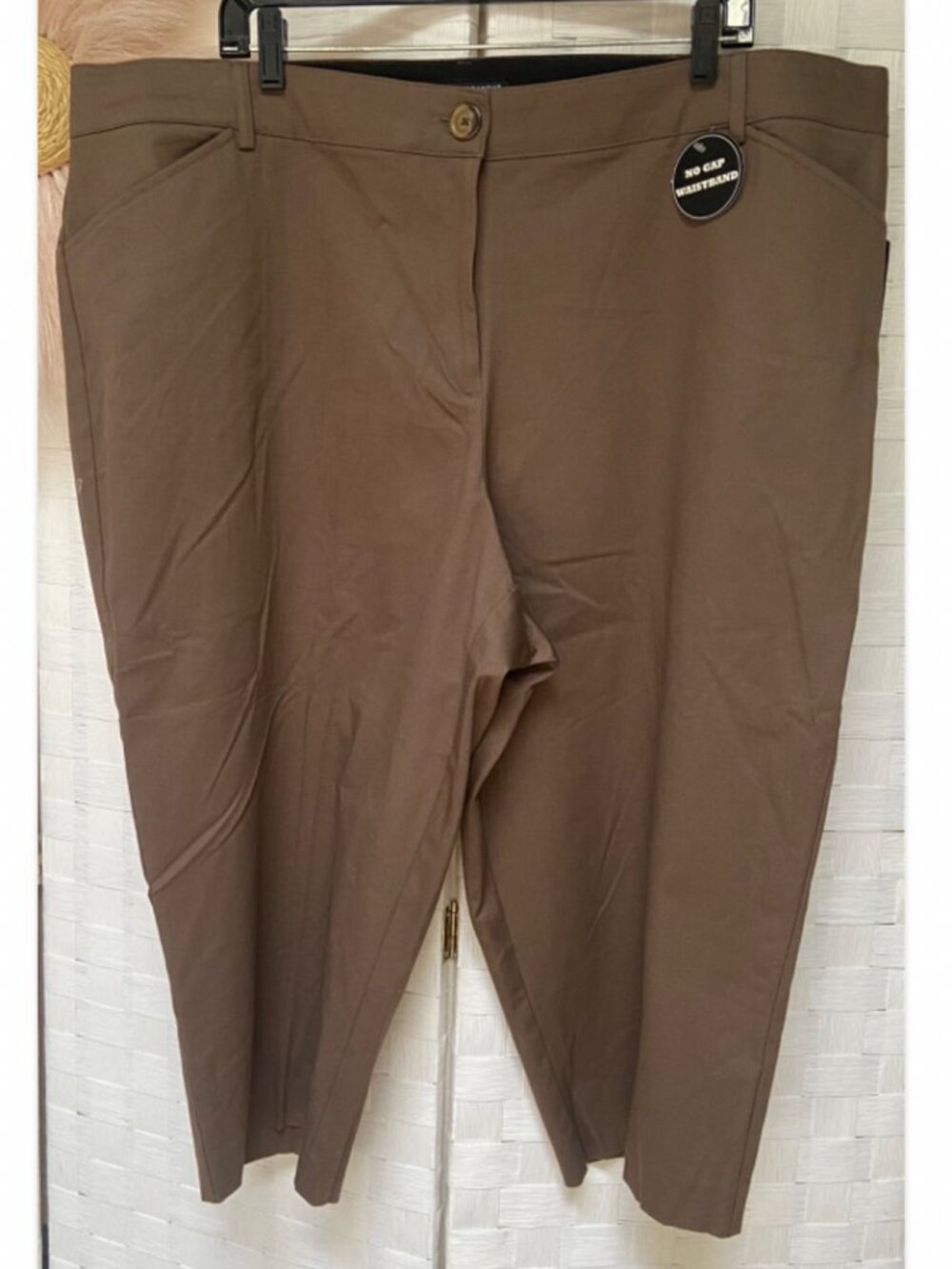 Counterparts No Gap Waistband Slimming Sensations Crop Pants Size 22W